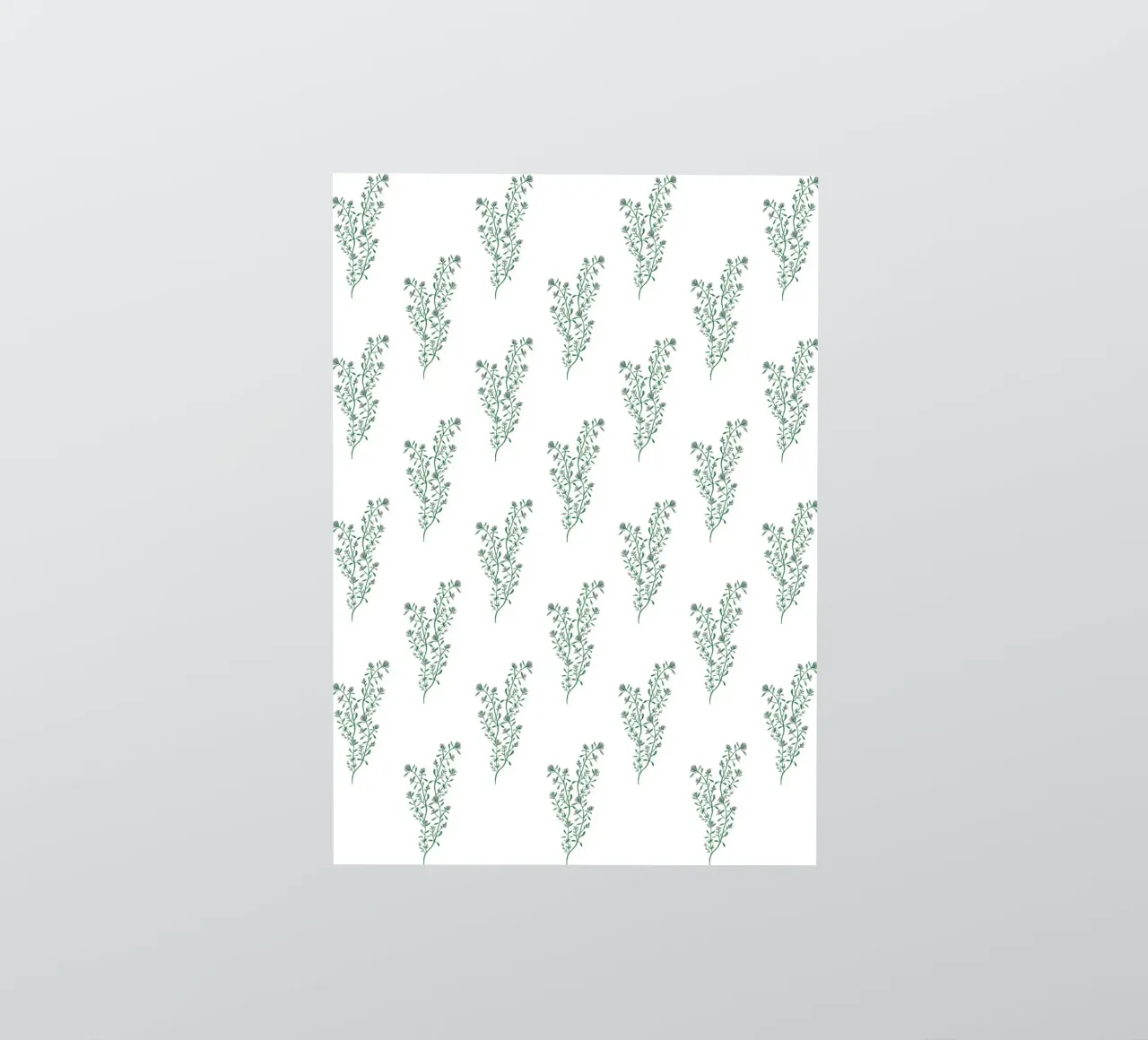Thyme Pattern #2 Sticker von kathrinmay