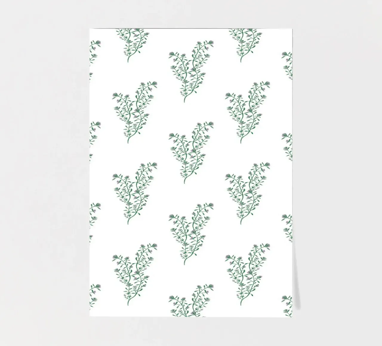 Thyme Pattern #2 foglio adesivo da kathrinmay