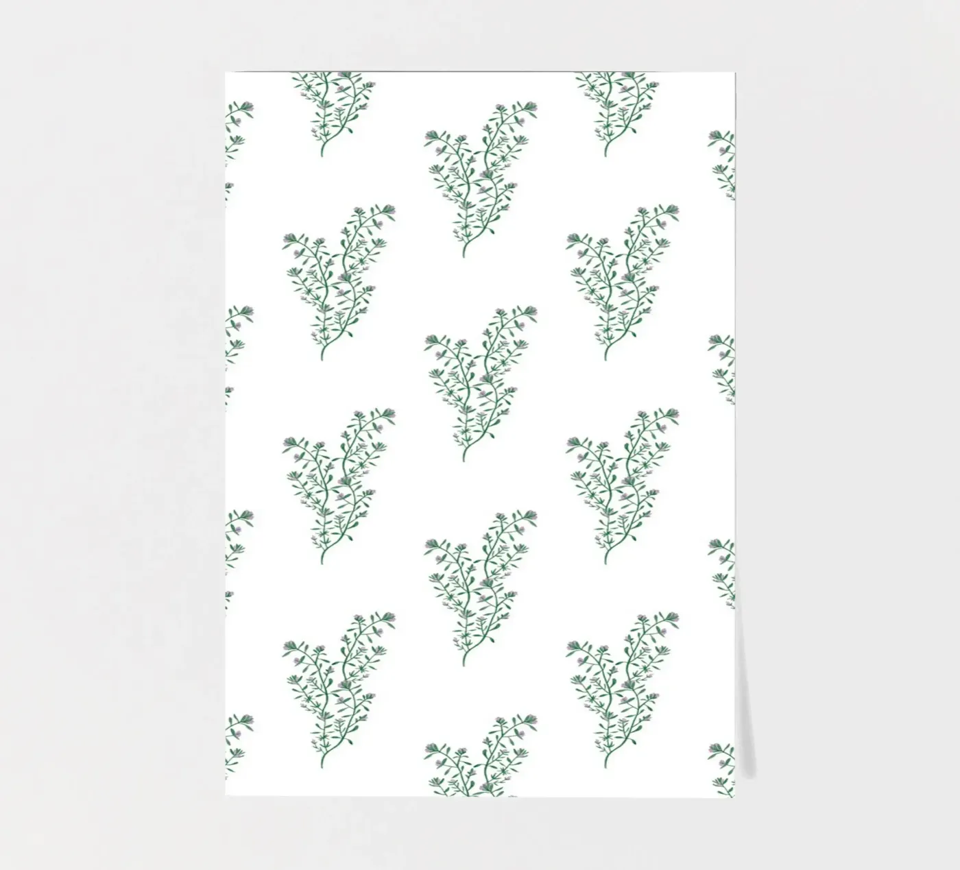 Thyme Pattern #2 stickervel van kathrinmay