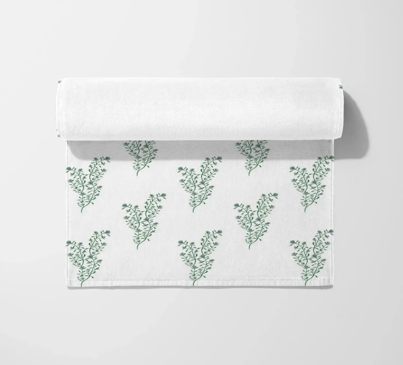 Thyme Pattern #2 strandhanddoek van kathrinmay