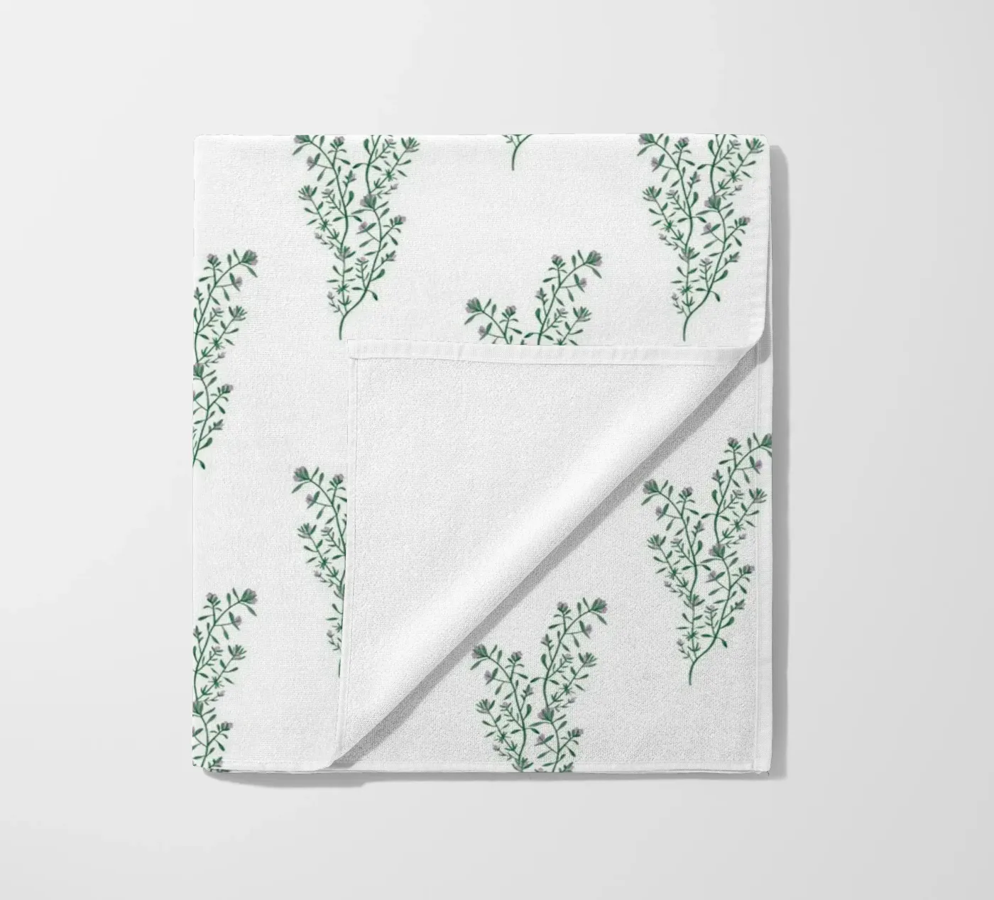 Thyme Pattern #2 strandhanddoek van kathrinmay
