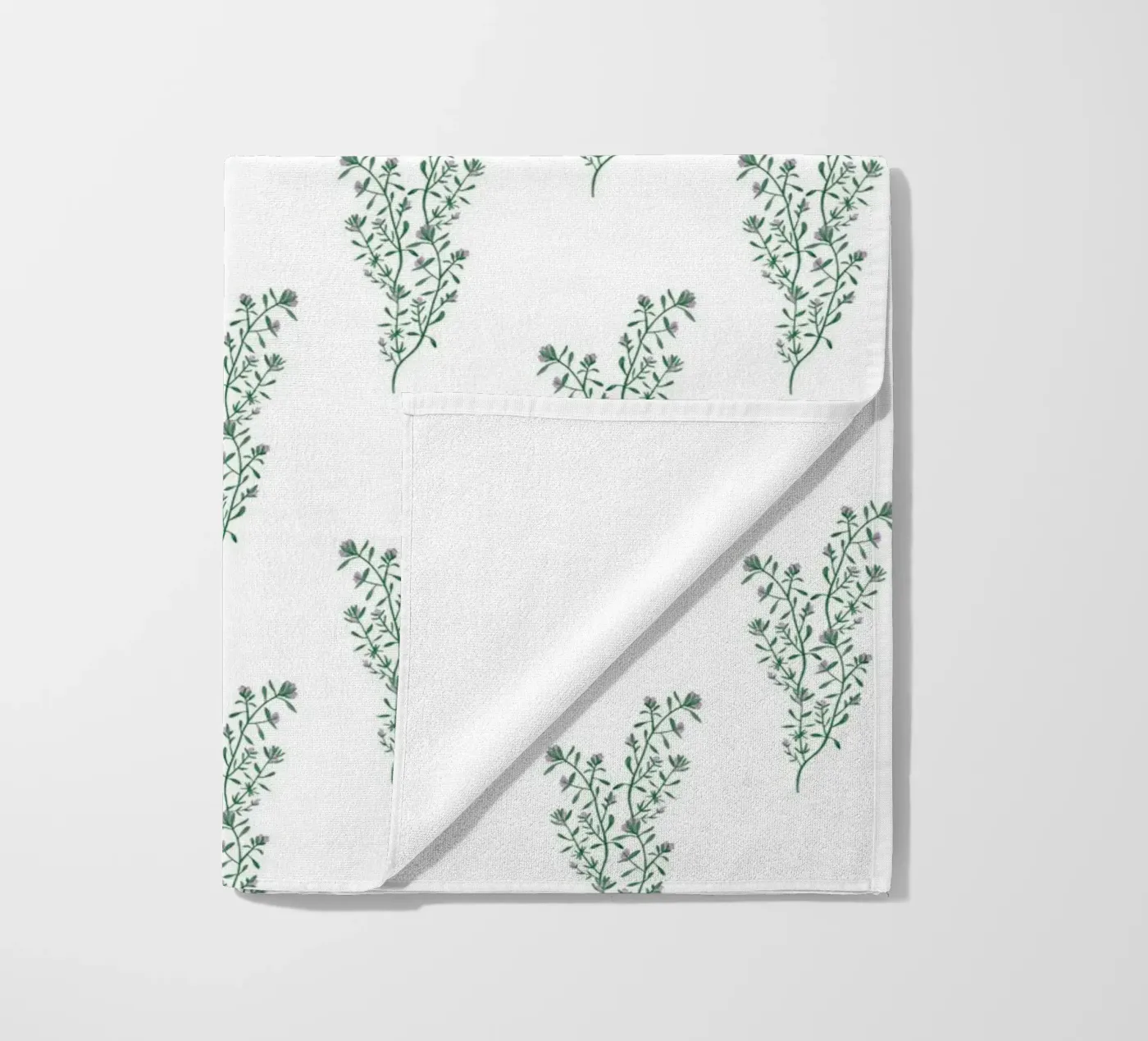 Thyme Pattern #2 serviette de plage de kathrinmay
