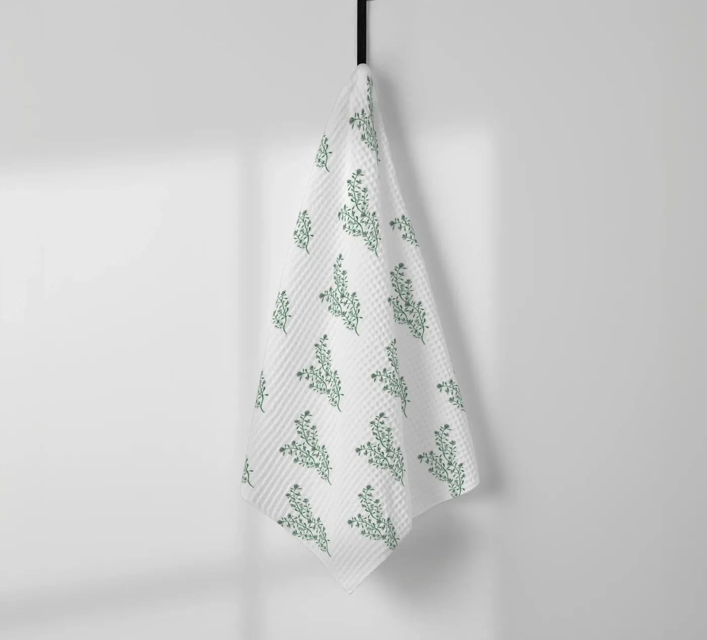 Thyme Pattern #2 tea towel by kathrinmay