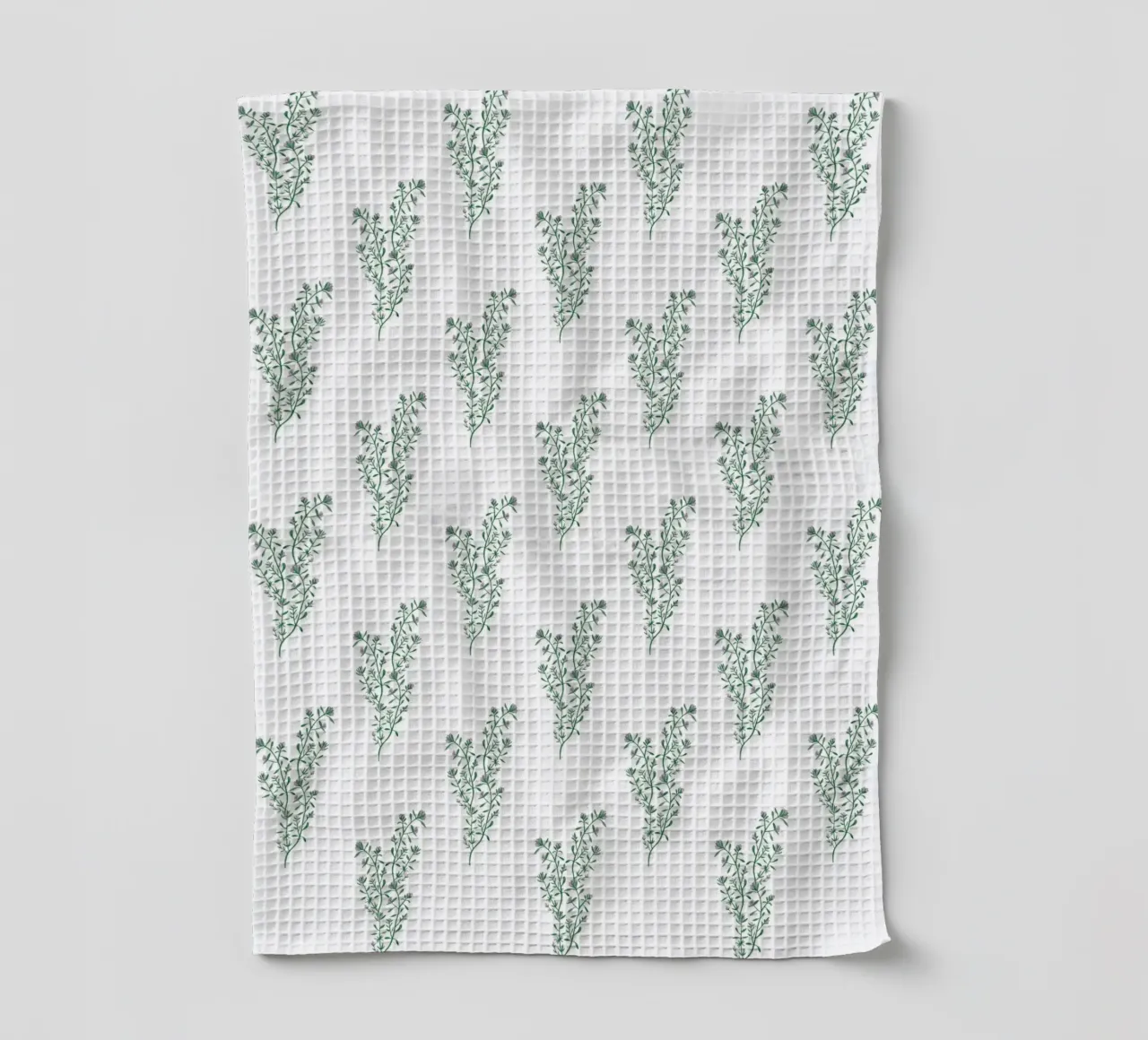 Thyme Pattern #2 canovaccio da cucina da kathrinmay