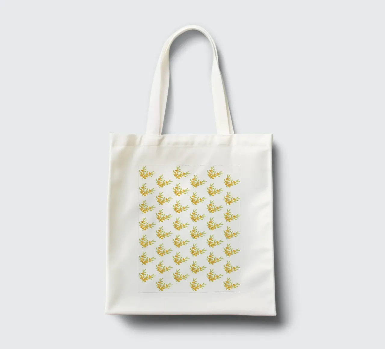 Seabuckthorn Pattern #1 borsa in juta da kathrinmay