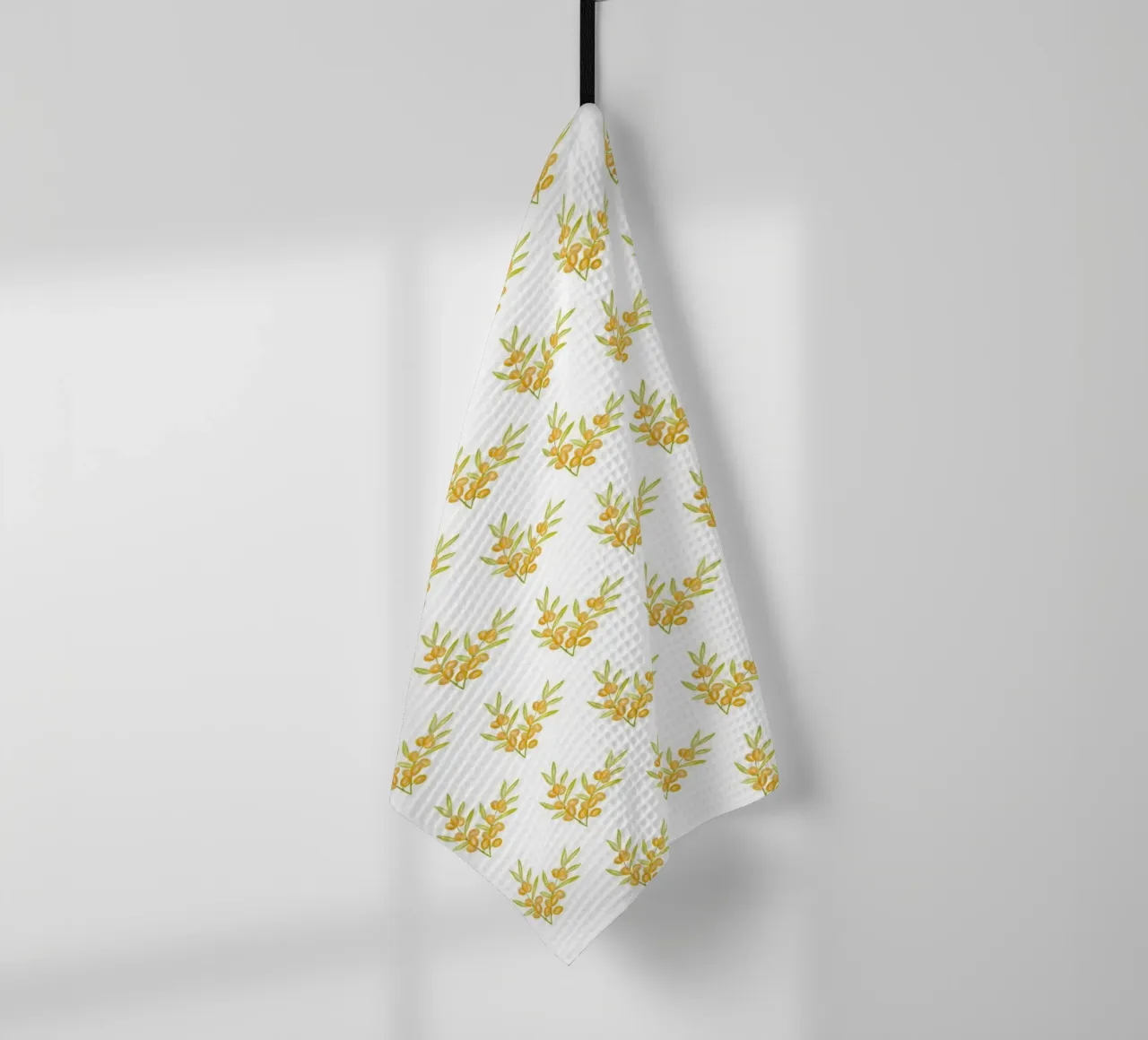 Seabuckthorn Pattern #1 canovaccio da cucina da kathrinmay