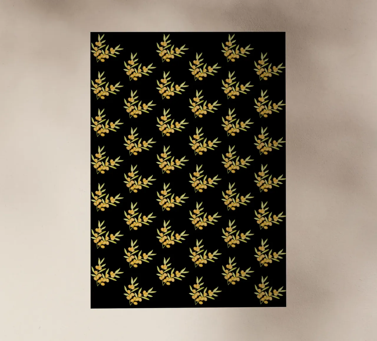 Seabuckthorn Pattern #2 pellicola backlit da kathrinmay