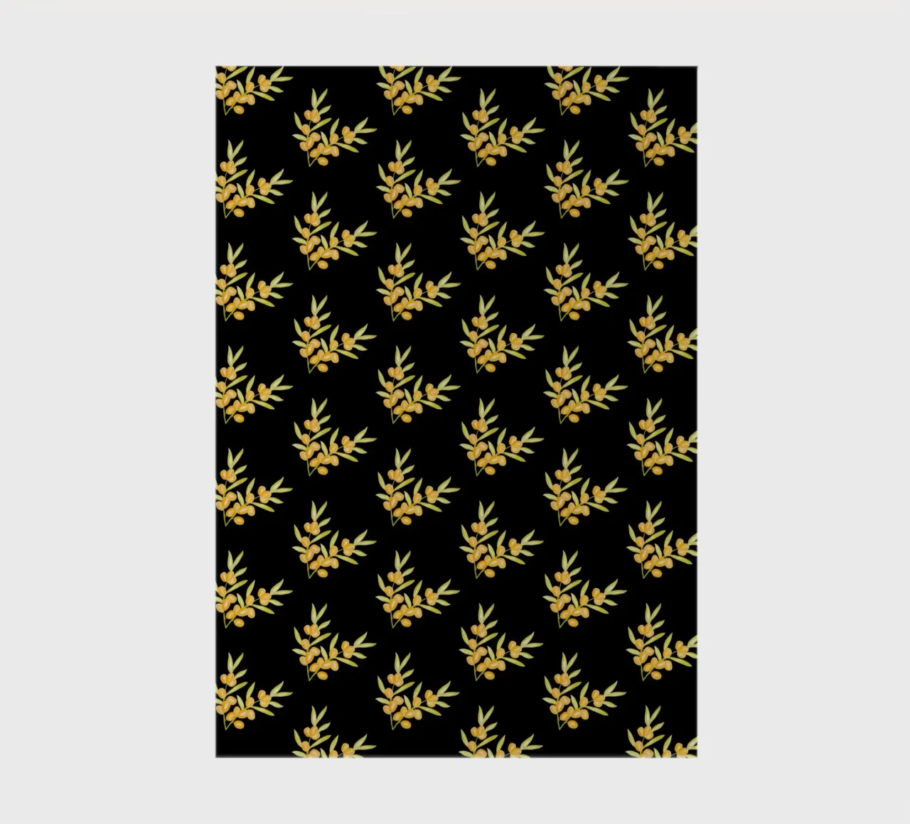 Seabuckthorn Pattern #2 diario da kathrinmay