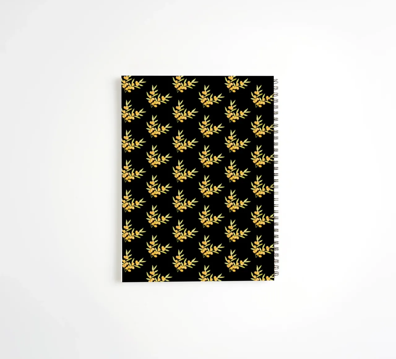 Seabuckthorn Pattern #2 diario ad anelli da kathrinmay