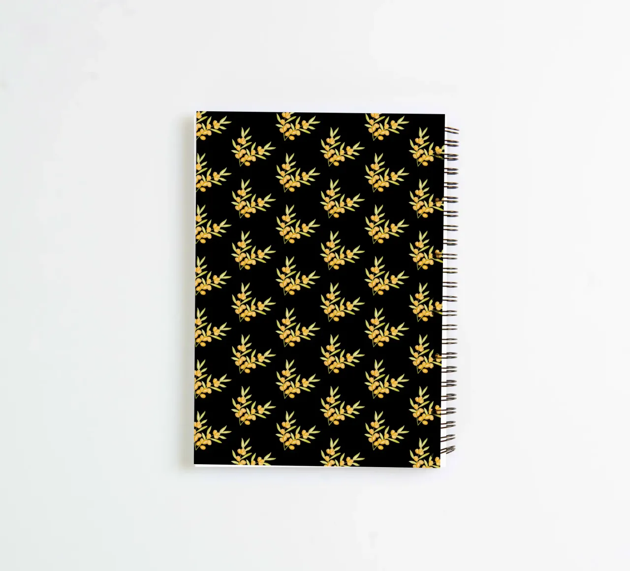 Seabuckthorn Pattern #2 diario ad anelli da kathrinmay