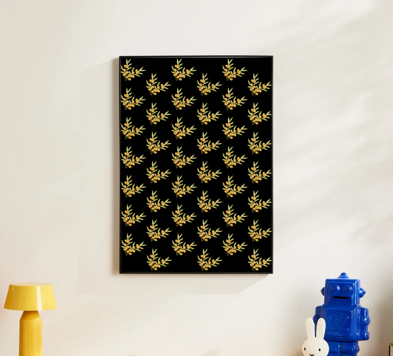 Seabuckthorn Pattern #2 alluminio dibond da kathrinmay