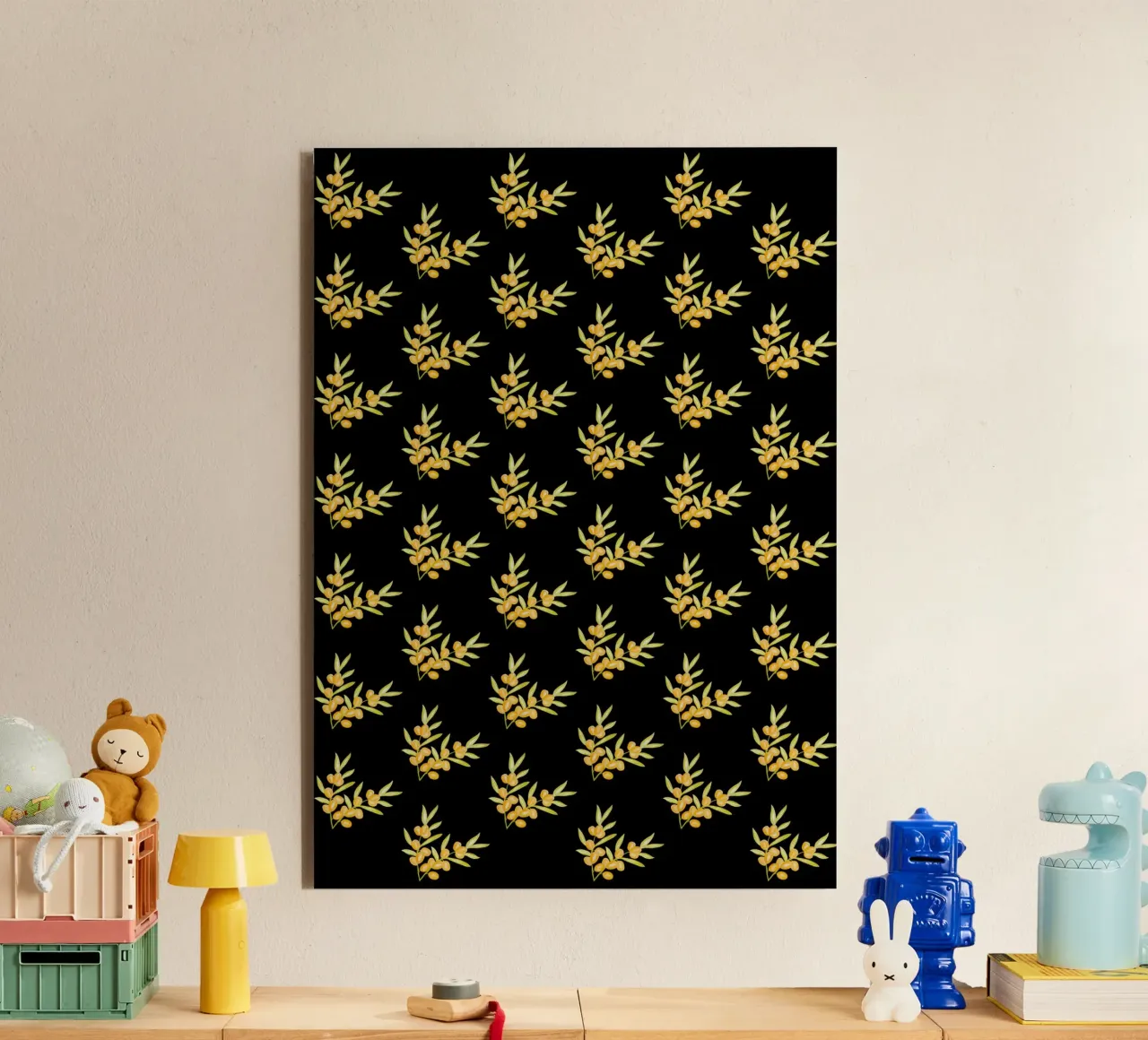 Seabuckthorn Pattern #2 alluminio dibond da kathrinmay