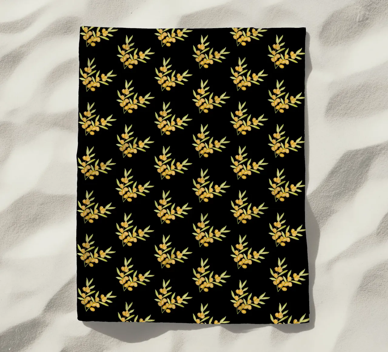 Seabuckthorn Pattern #2 telo mare da kathrinmay