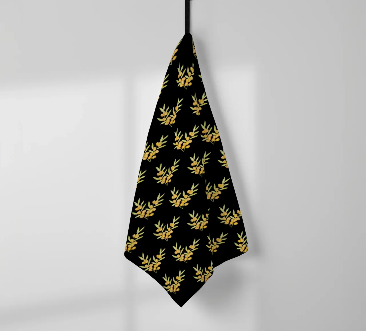 Seabuckthorn Pattern #2 canovaccio da cucina da kathrinmay