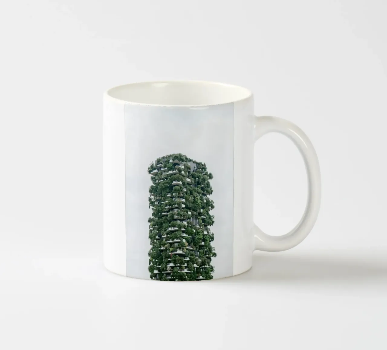 sky forest building tazza in ceramica da feny