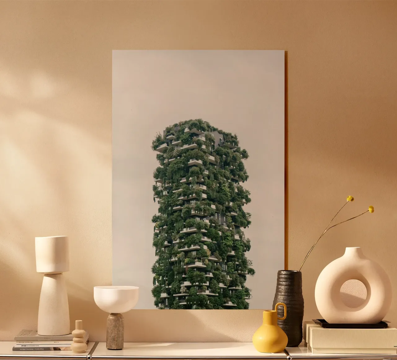 sky forest building plexiglass da feny