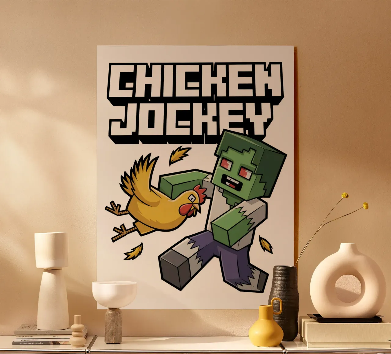 Minecraft plexiglass da Cyberpunk Canvas