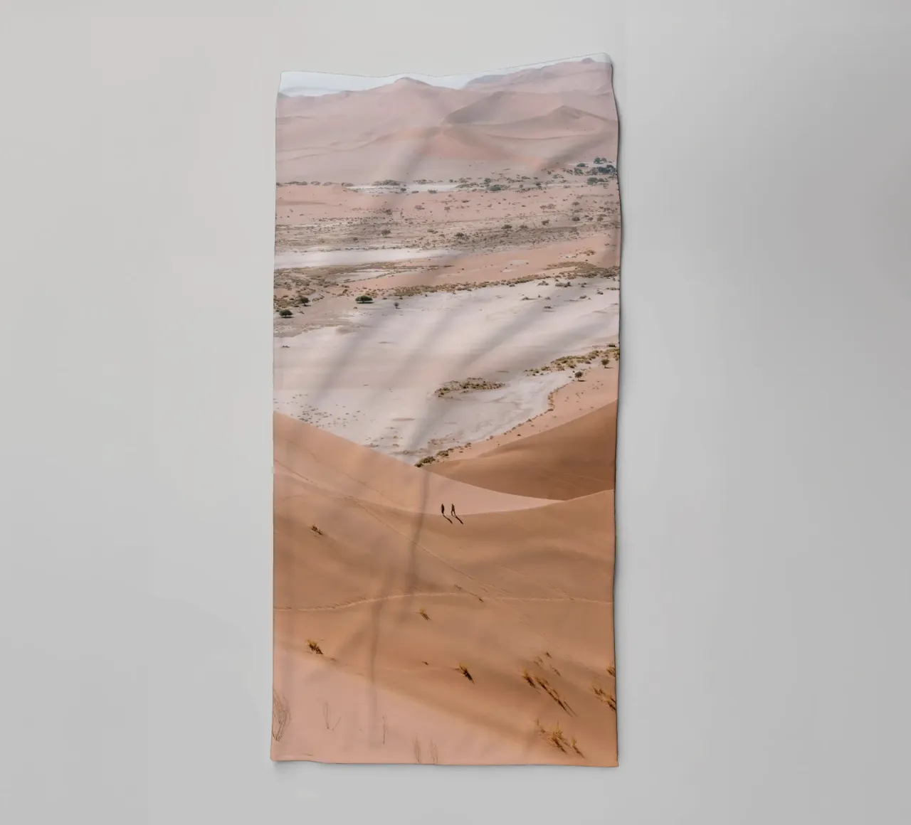 walking in desert asciugamano da bagno da feny