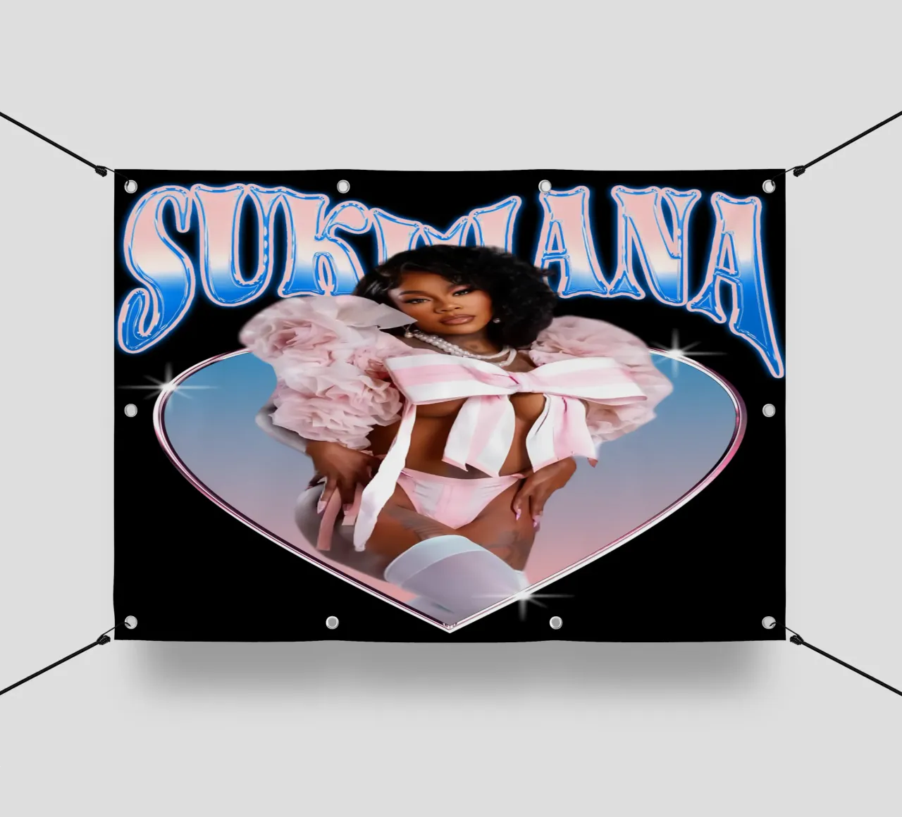 Stile retrò - Sukihana Rap telo in pvc da eliouxence