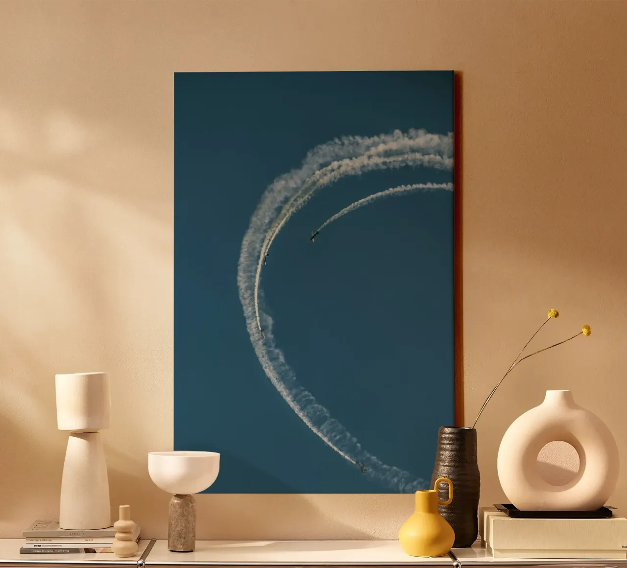 curve line plane canvas van feny