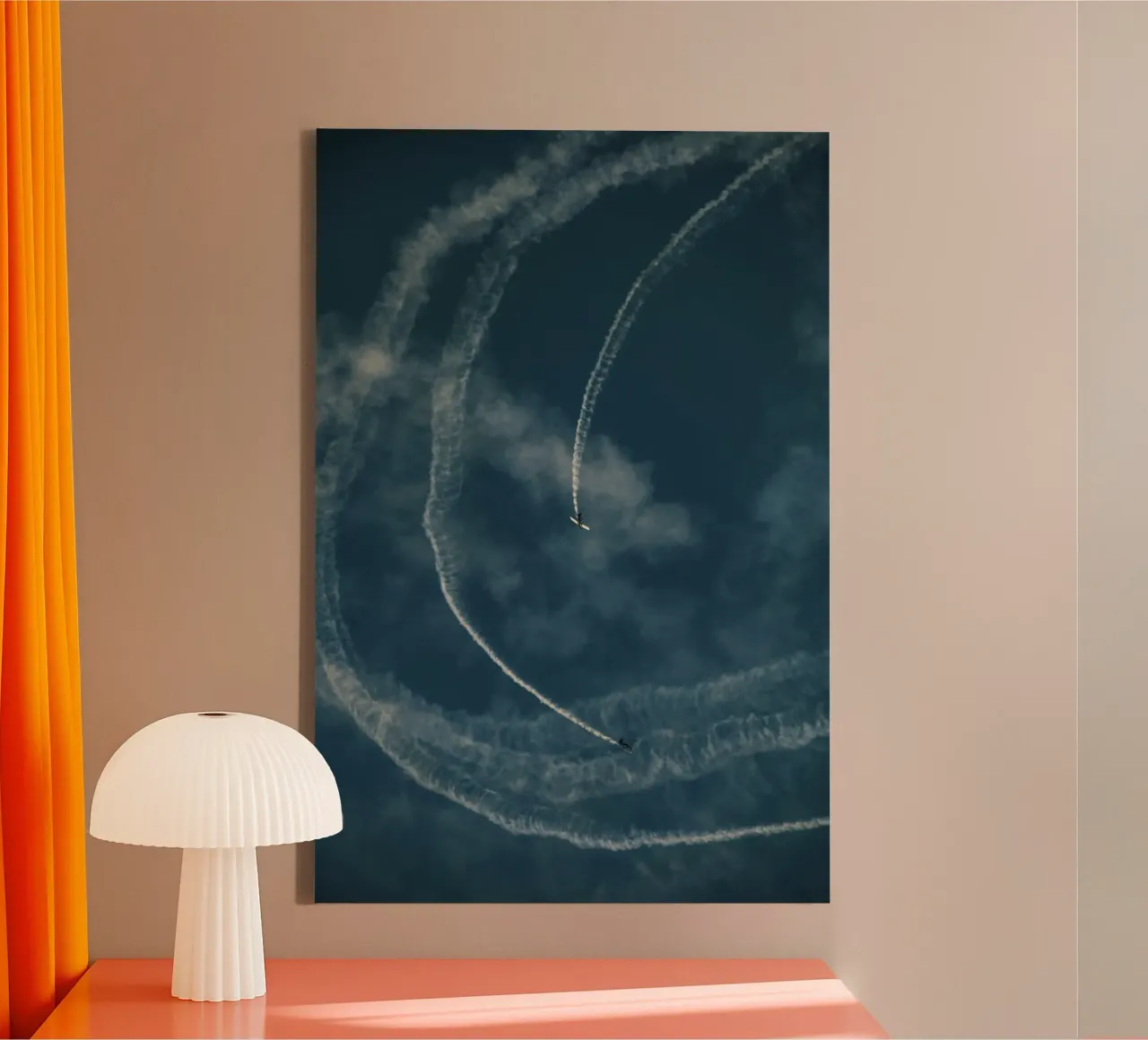curve line plane 02 canvas van feny