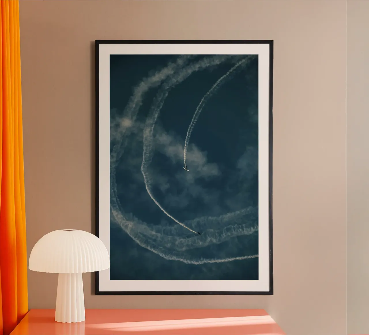 curve line plane 02 poster da feny