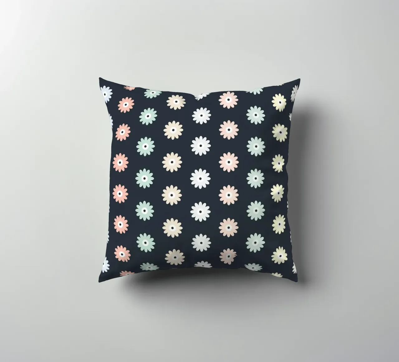 Floral Pattern Colourful #1 cuscino da kathrinmay