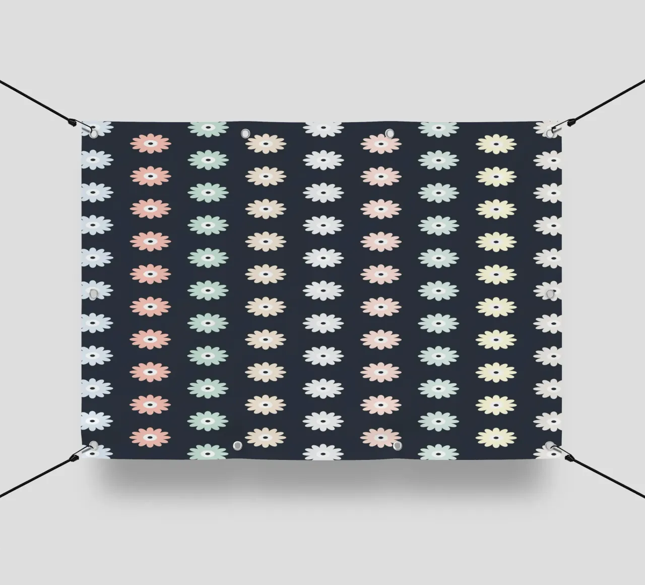 Floral Pattern Colourful #1 telo in pvc da kathrinmay