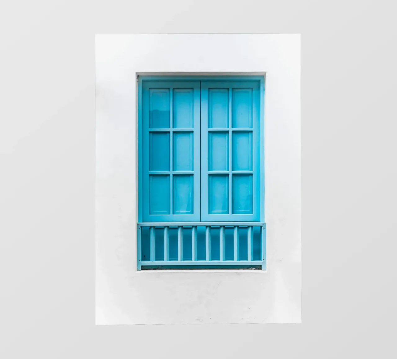 single window blue pellicola backlit da feny