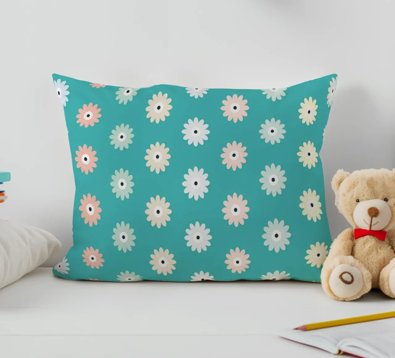 Floral Pattern Colourful #2 cuscino da kathrinmay
