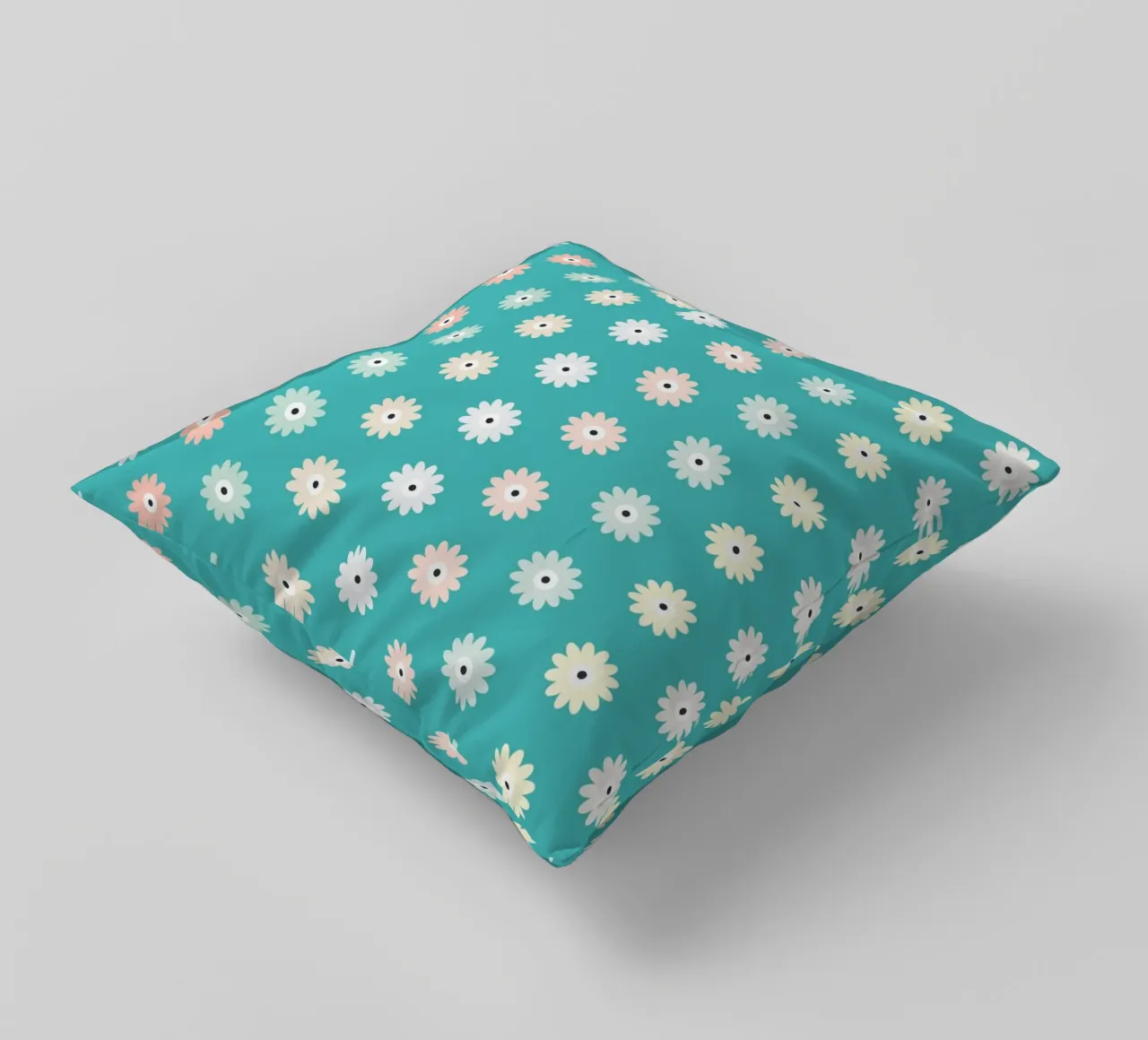 Floral Pattern Colourful #2 cuscino da kathrinmay