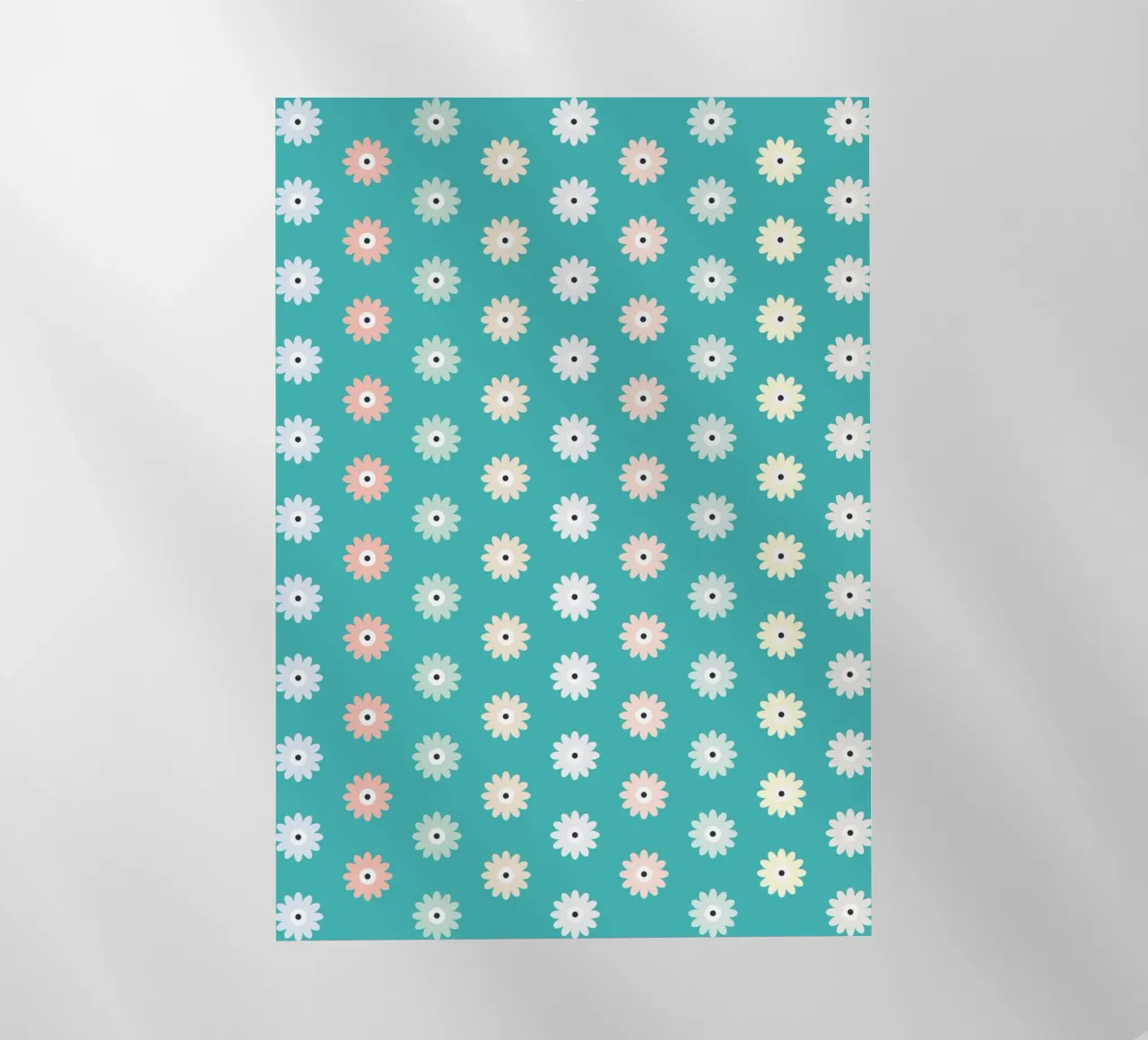 Floral Pattern Colourful #2 pellicola backlit da kathrinmay