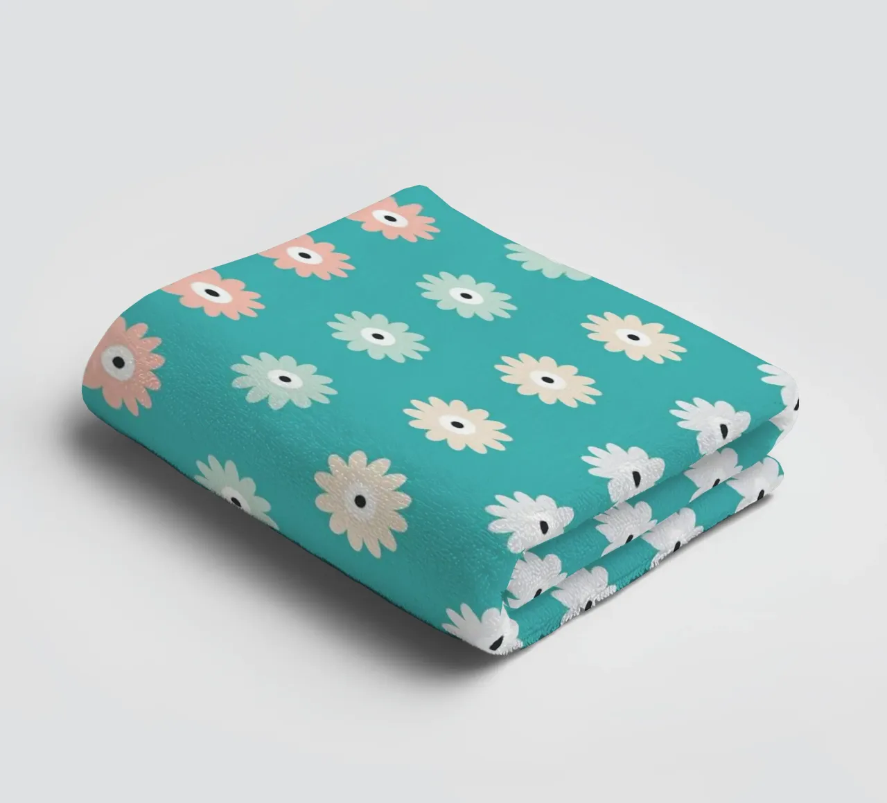 Floral Pattern Colourful #2 asciugamano da bagno da kathrinmay