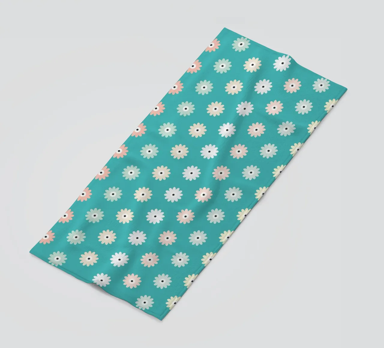 Floral Pattern Colourful #2 telo mare da kathrinmay