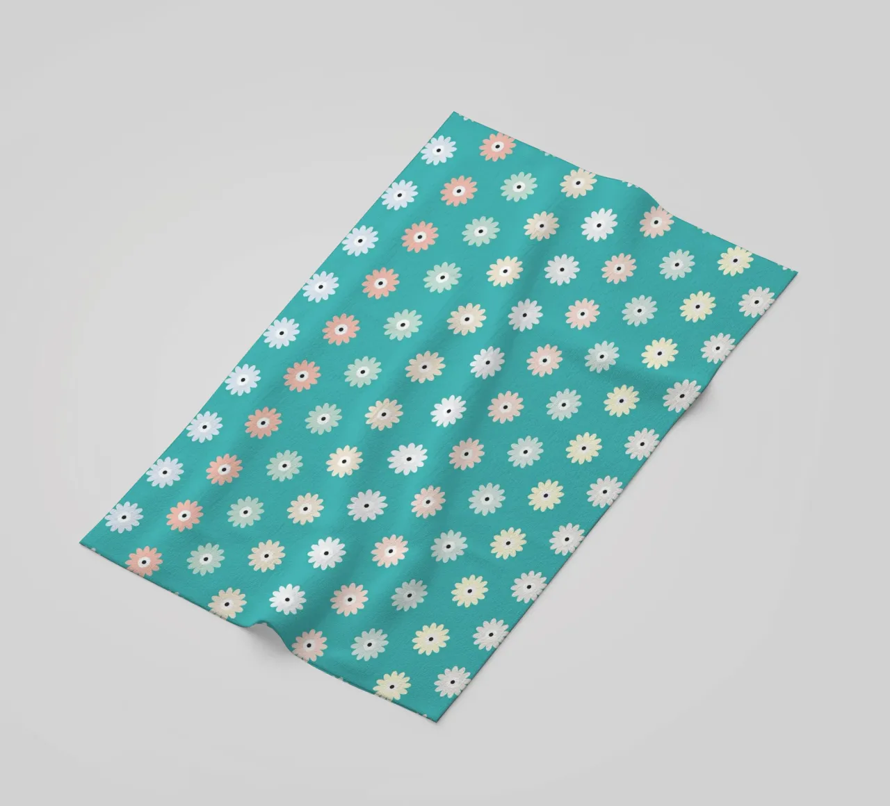 Floral Pattern Colourful #2 telo mare da kathrinmay