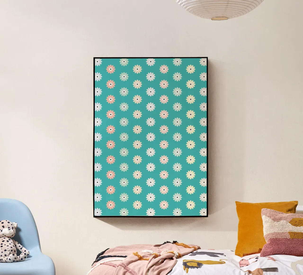 Floral Pattern Colourful #2 plexiglass da kathrinmay