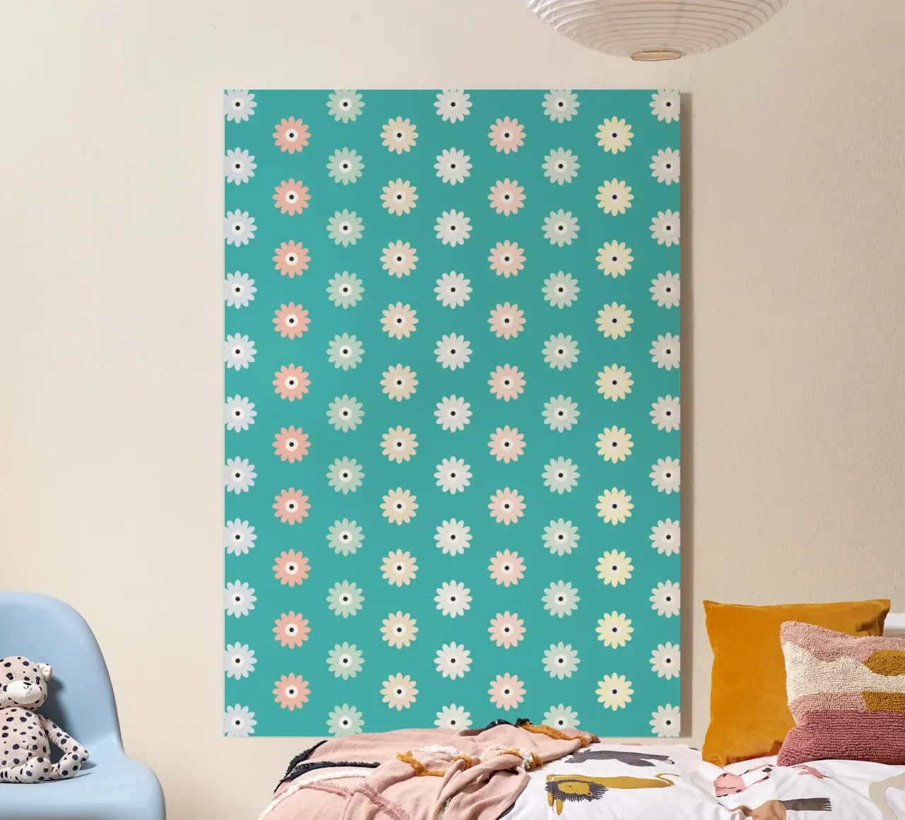 Floral Pattern Colourful #2 plexiglass da kathrinmay