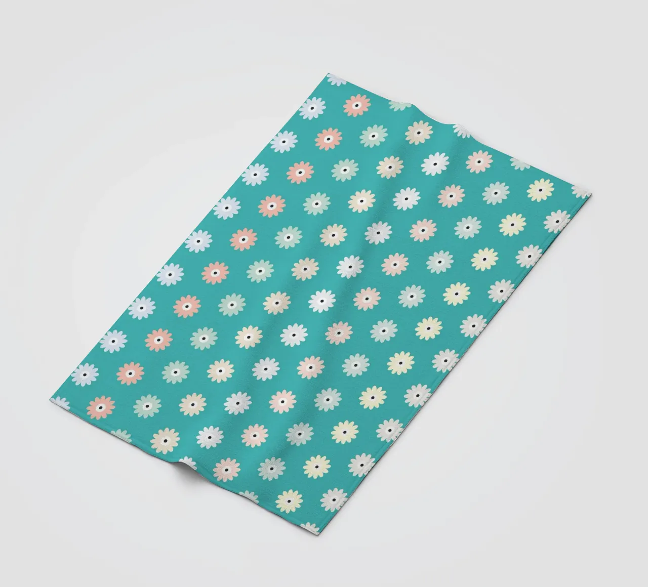 Floral Pattern Colourful #2 coperta in pile da kathrinmay