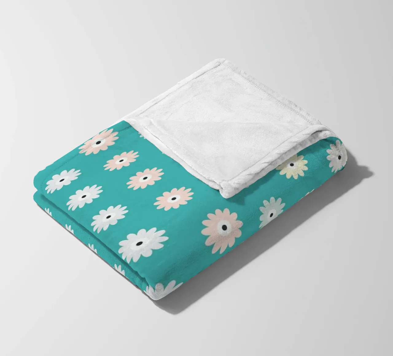 Floral Pattern Colourful #2 coperta in pile da kathrinmay