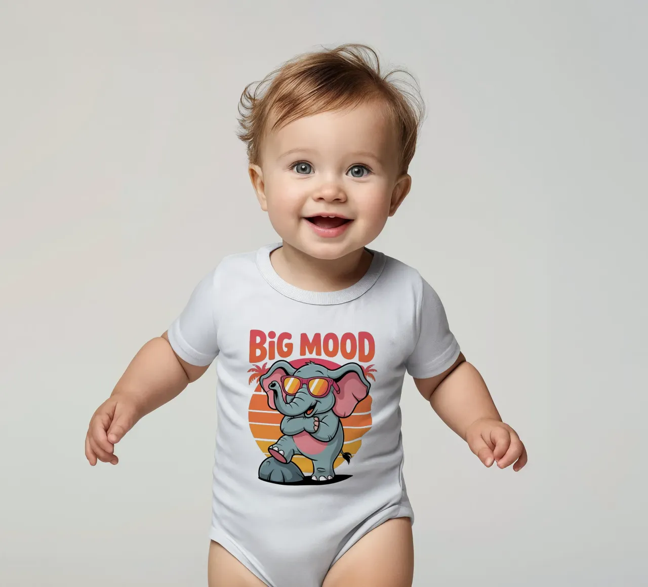 Bid Mood body neonato maniche corte da Shirtfantastisch
