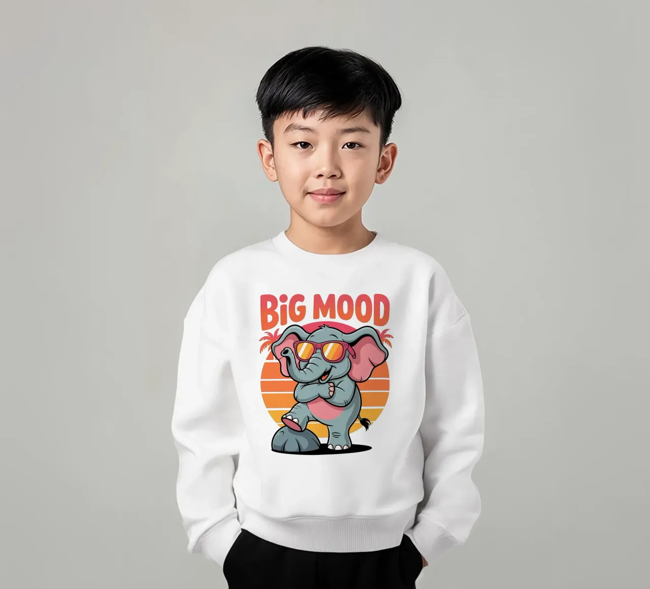 Bid Mood felpa bambino da Shirtfantastisch