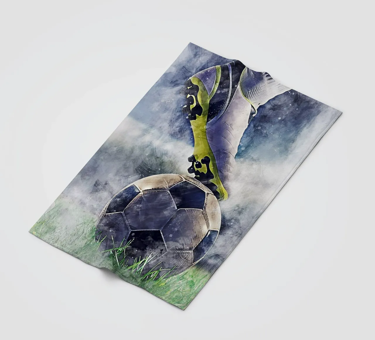 Calcio 8 coperta in pile da Mateo