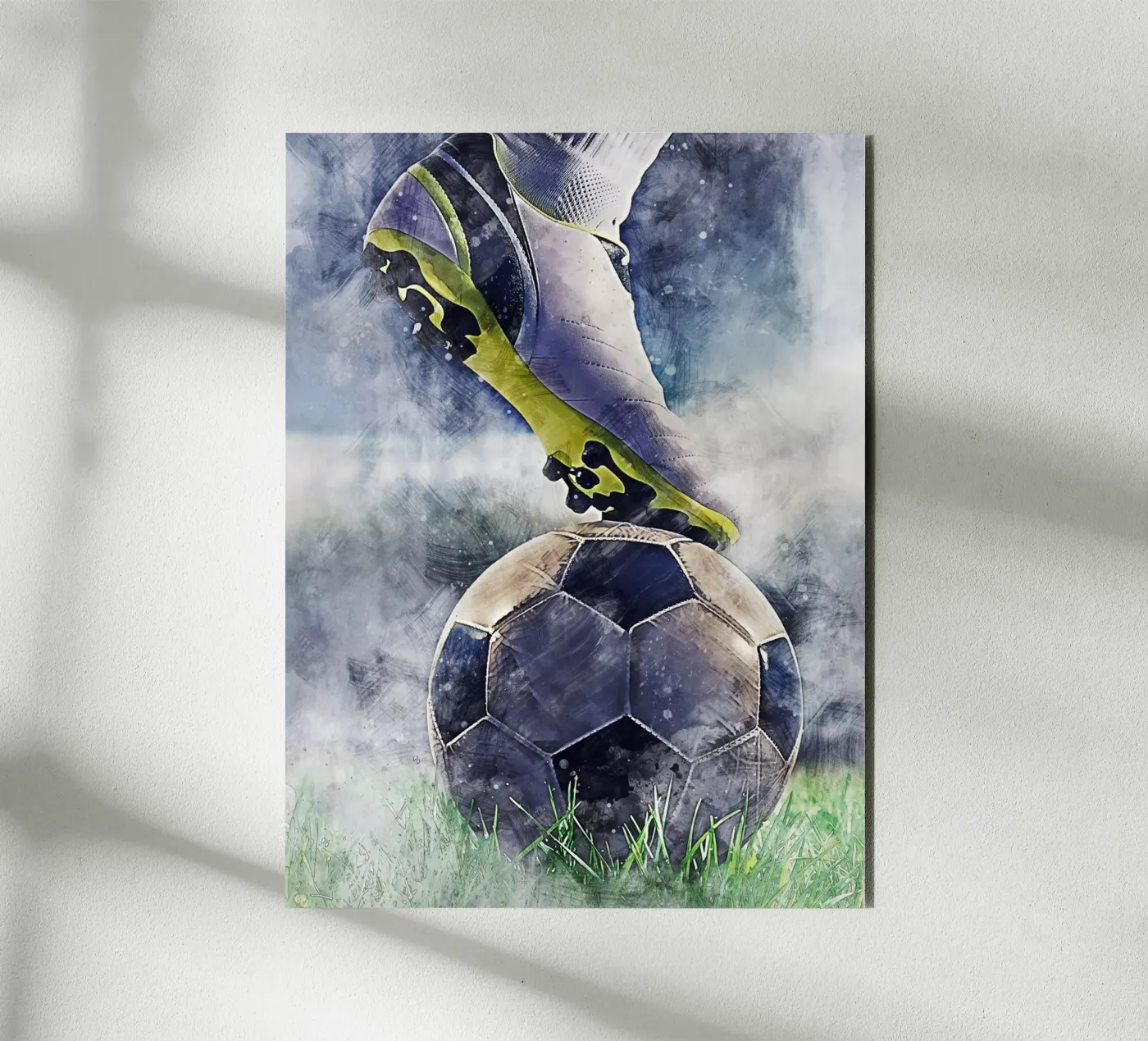 Calcio 8 alluminio dibond da Mateo