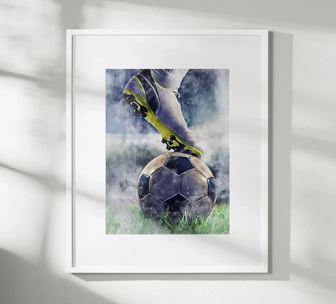 Calcio 8 carta hahnemühle da Mateo