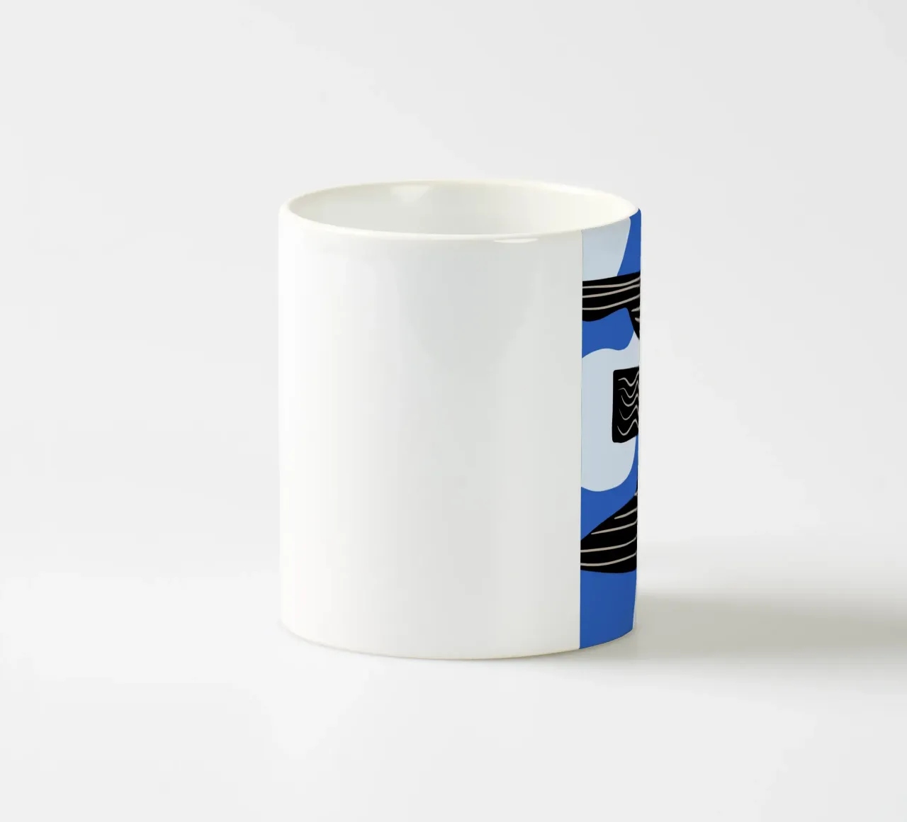 Uccello nero tazza in ceramica da Little Dean