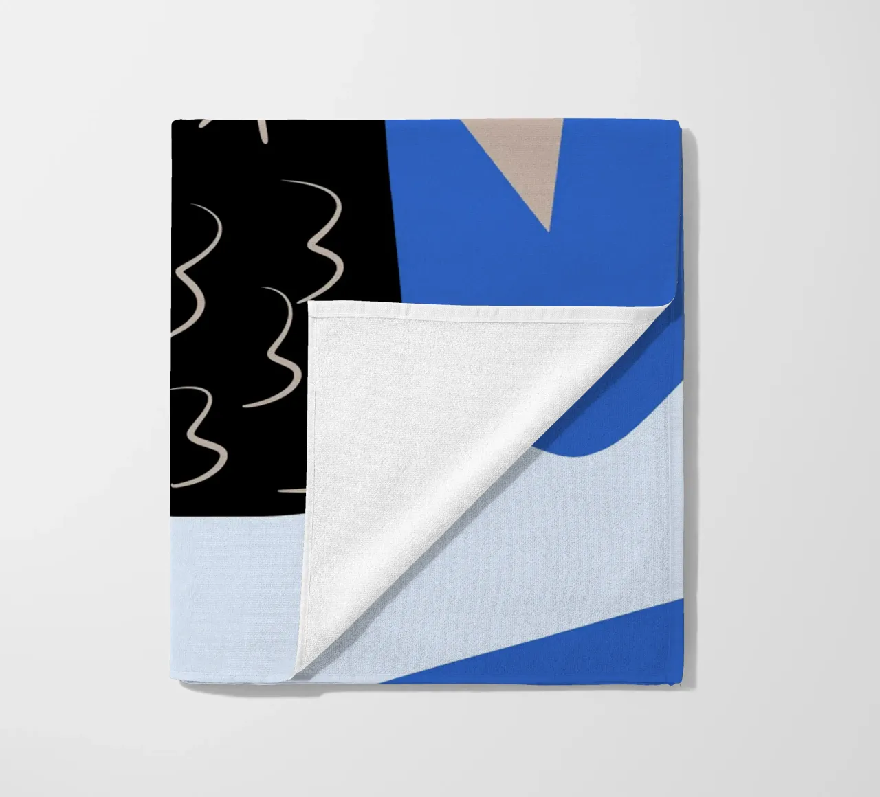 Uccello nero telo mare da Little Dean