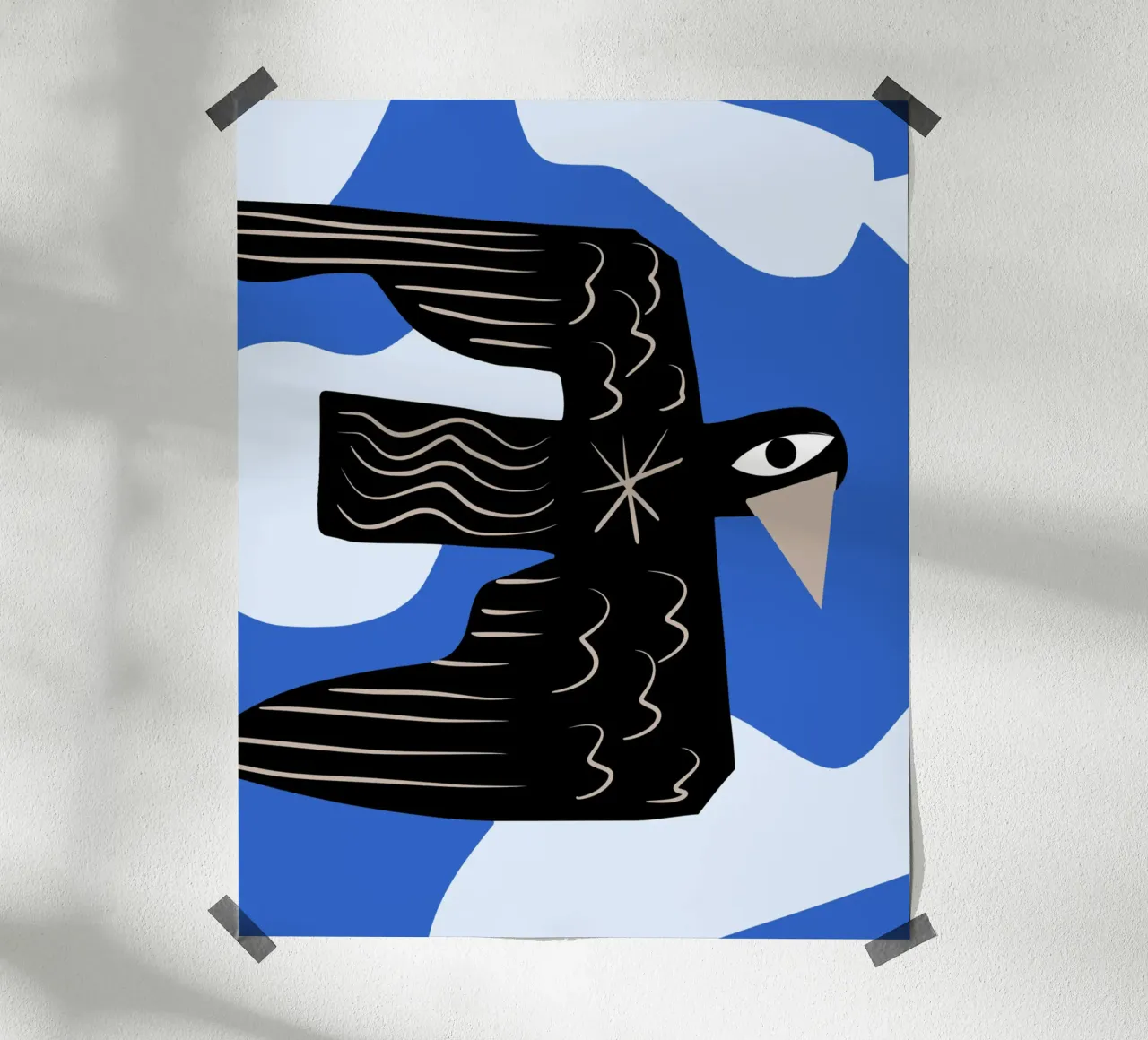 Uccello nero poster da Little Dean