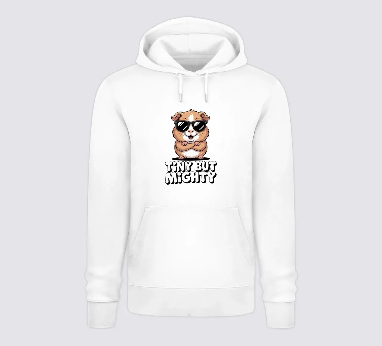 Tiny but Mighty felpa con cappuccio da Shirtfantastisch