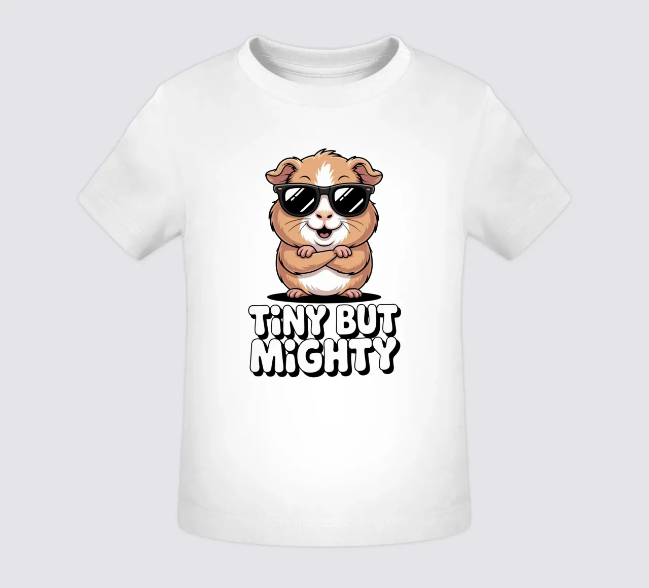 Tiny but Mighty maglietta neonato da Shirtfantastisch