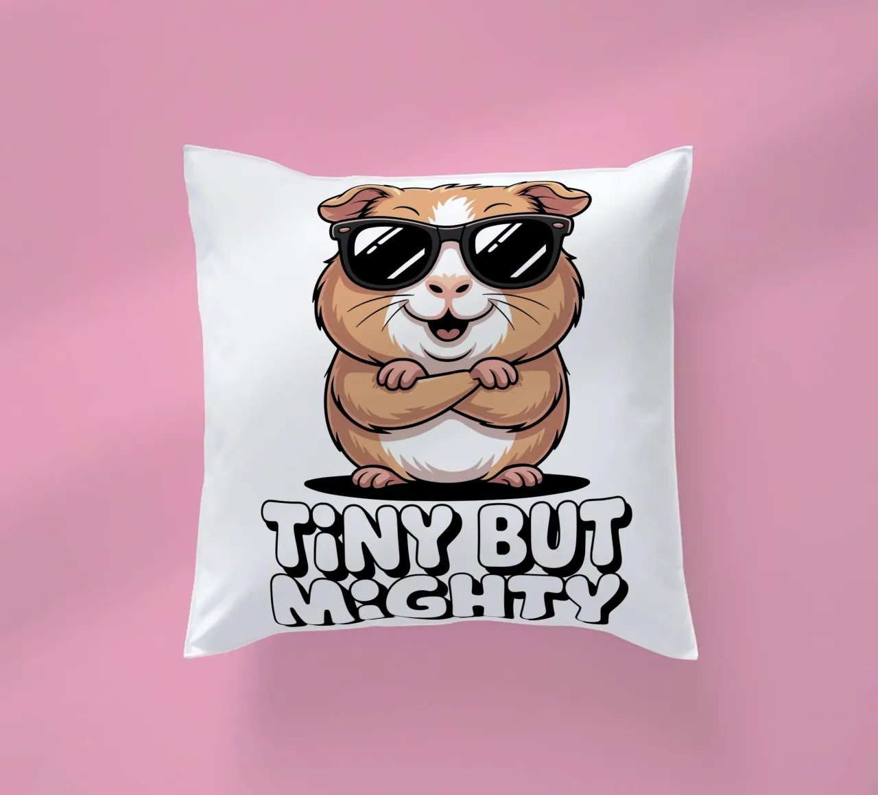 Tiny but Mighty cuscino da Shirtfantastisch